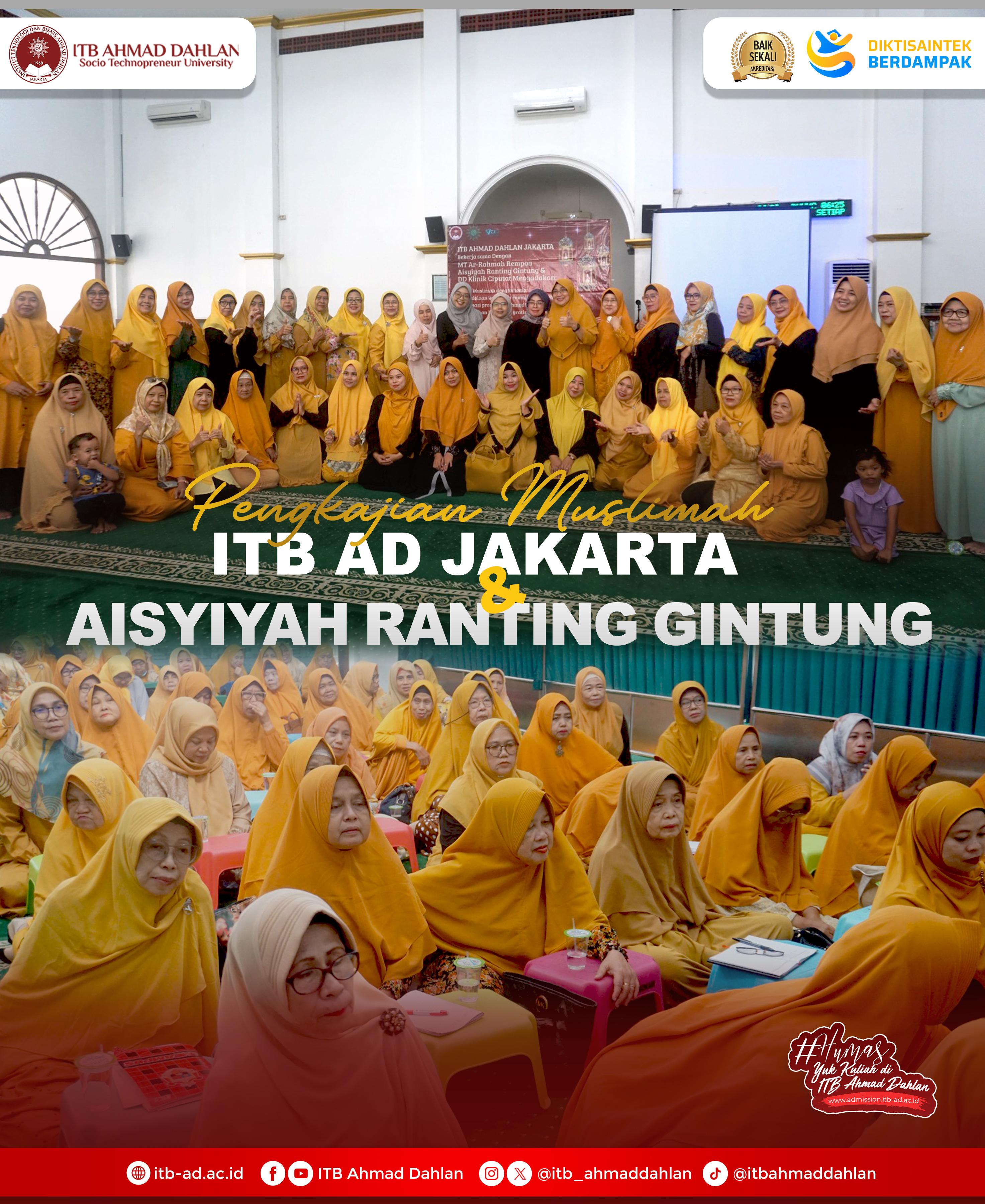 ITB Ahmad Dahlan mempersembahkan kegiatan bertajuk 
